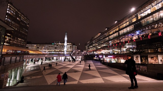 Stockholm night lights