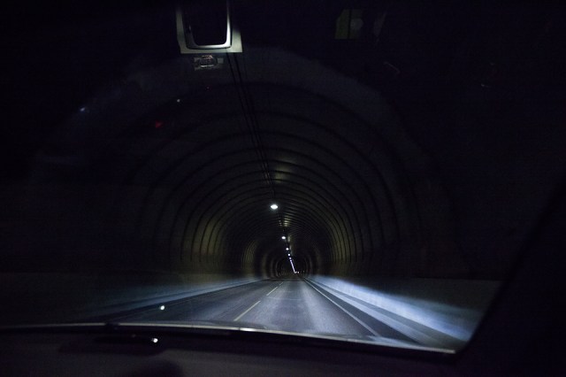 escaping the 6km tunnel hehe!