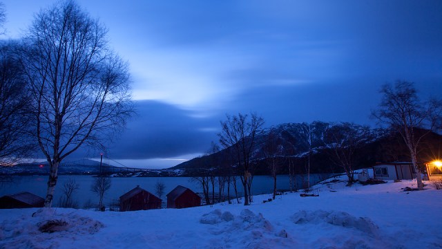 the cabin I stayed, not so far from Bodo. 