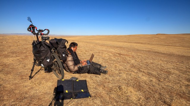 writing my journal while enjoying the heat coming from the sun. a peace of mind...