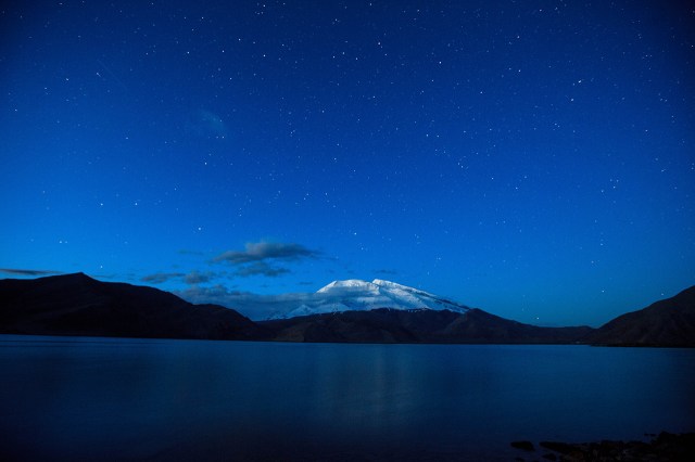 the night is about to end, and the sun will soon come to replace the stars