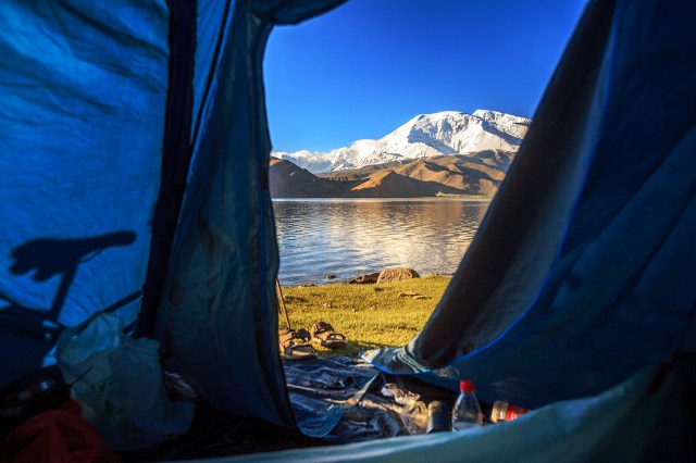 the best view from the window of my hotel early morning