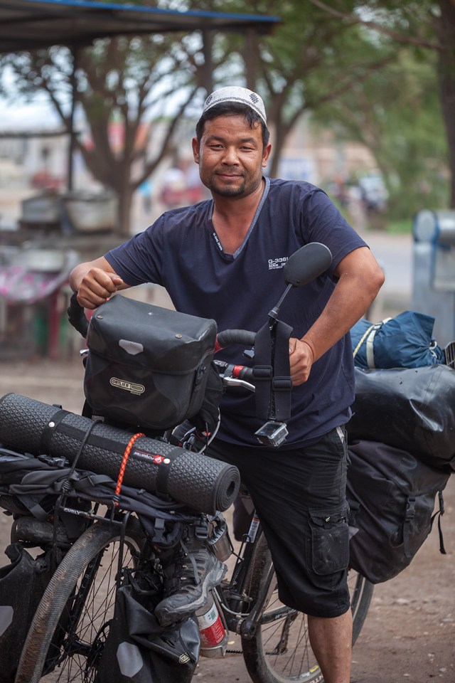 local Uighur man who kept snapping my photos with his smartphone