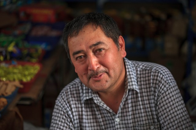 a handsome kyrgyz man who will melt the heart of any woman...