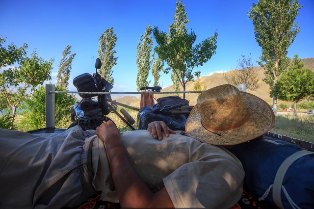 nomads always managed to find a place to sleep