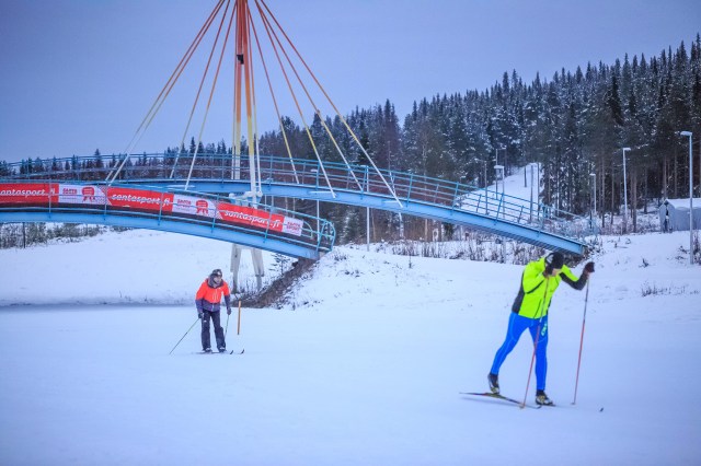 learning skiing from one of the world best ski coach in one of the most famous ski resort in Finland... great experience!