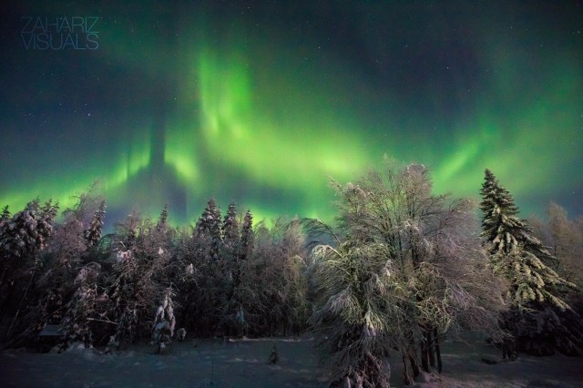hunting the Aurora Borealis for the second time of my life, this time in Finnish Lapland