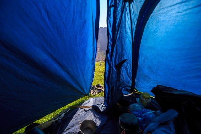 view from my balcony early morning